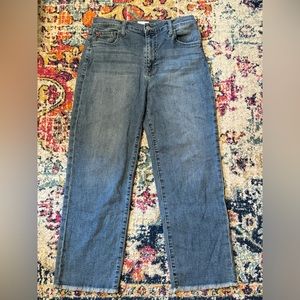 Hudson Noa Straight Mid-rise Crop Jean | Sz 28